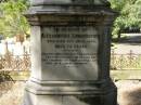 Alexandrina EDMONDSTONE d: 19-Jul-1888, aged 72  Brisbane General Cemetery (Toowong) 