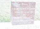 
Charles H.S. ZILLMAN,
20 March 1892 - 18 August 1961;
Flora L.L. ZILLMAN,
5 September 1903 - 11 December 1996;
Upper Caboolture Uniting (Methodist) cemetery, Caboolture Shire
