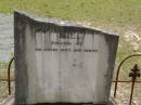 
George PETTIFER,
father,
died 5 Aug 1912 aged 46? years;
John,
son brother,
aged 14 years;
Lawrence,
son brother,
aged 4 years;
erected by wife & family;
Upper Coomera cemetery, City of Gold Coast
