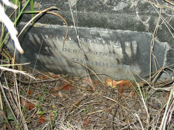 Marie BERNHAGEN  | 25 Aug 1932 aged 76  | Vernor German Baptist Cemetery, Esk Shire  | 