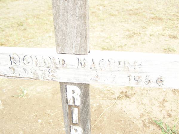 Richard MAGUIRE,  | ??-3-1878 - 4-7-1956;  | Warra cemetery, Wambo Shire  | 