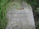 Jane ALEXANDER, died 1 Oct 1902 aged 64 years; Warra cemetery, Wambo Shire 
