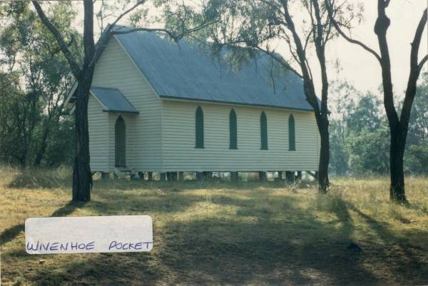 Wivenhoe Pocket Church 9-4-1993. Copyright Julie Dern.  | 