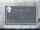 
THOMASON, Gavin,
husband of Deanna, father of Stacey, Christy & Ben,
died 19-4-99 aged 47;
Woodford Cemetery, Caboolture
