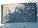 
A.V. GEORGE,
28 May 1997 aged 76;
Woodford Cemetery, Caboolture
