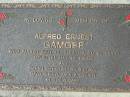 
Alfred Ernest GAMGEE,
husband of Dulcie,
father father-in-law pop David Cheryl Jack & Samara,
died 15-12-2001 aged 64 years;
Woodford Cemetery, Caboolture
