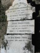 
Harrington William MOUNTFORD,
died 2 April 1899 aged 54 years;
sons;
Darcy MOUNTFORD,
killed in action Belgium 17 Oct 1917 aged 33 years;
Frank MOUNTFORD,
died 23 Nov 1921 aged 37 years;
parents;
Anne E.J. MOUNTFORD,
died 11 June 1895 aged 79 years;
Joseph MOUNTFORD,
died 7 April 1897 aged 81 years;
Woodford Cemetery, Caboolture
