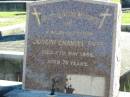 
Joseph Emanuel FYFE, father,
died 27 May 1956 aged 75 years;
Woodford Cemetery, Caboolture
