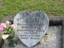 
Richard Steven WORTHING, son.
accidentally killed 24-3-55 aged 6 years;
Woodford Cemetery, Caboolture
