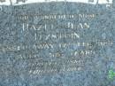 
Hazel Jean ITZSTEIN, mum,
died 17 Feb 1989 aged 56 years;
Woodford Cemetery, Caboolture
