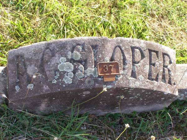 A C Sloper  | Woodhill cemetery (Veresdale), Beaudesert shire  |   | 