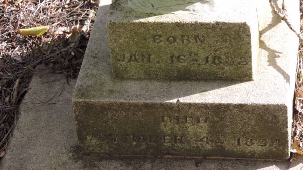 Denis Werner GORE  | b: 16 Jan 1888  | d: 4 Nov 1894  |   | Yandilla All Saints Anglican Church with Cemetery  |   | 