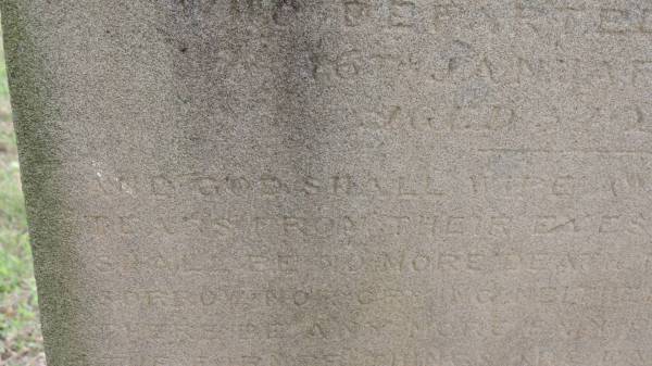 James WILLIS  | d: 26 Jan 1866 aged 37 years  |   | Yandilla All Saints Anglican Church with Cemetery  |   | 