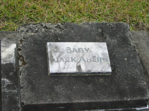baby  | Jack ABLIN  |   | Yandina Cemetery  | 