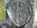 Jennifer Netus PAULGER d: 25 Mar 1952 aged 6 y 8 mo  Yandina Cemetery  