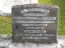 William John Cranch STONE d: 20 Oct 1965 aged 79  wife Elsie STONE d: 31 Jan 1975 aged 87  Yandina Cemetery   
