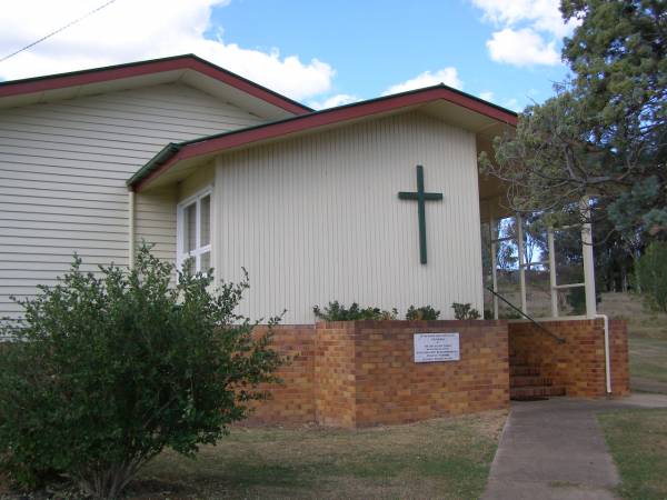 Our Lady of Good Counsel Catholic church;  | Yangan, Warwick Shire  | 