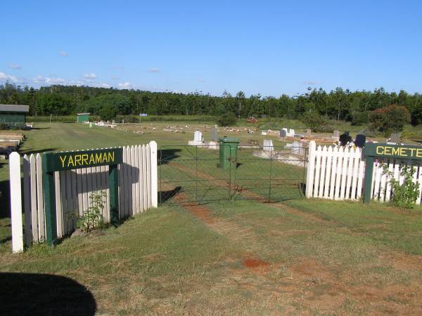 Yarraman cemetery, Toowoomba Regional Council  | 