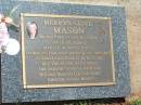 
Mervyn Clive MASON,
18-02-1927 - 23-03-2004 aged 77 years,
husband father father-in-law grandpop great-grandpop;
Yarraman cemetery, Toowoomba Regional Council
