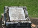 
Veronica Minnie ELVER,
wife mother,
died 30 June 1957 aged 59 years;
Yarraman cemetery, Toowoomba Regional Council
