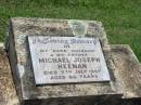 
Michael Joseph HEENAN,
husband father,
died 7 July 1967 aged 66 years;
Yarraman cemetery, Toowoomba Regional Council
