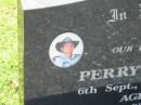 
Perry James IRWIN,
husband father,
6 Sept 1960 - 22 Aug 2003 aged 42 years,
a href=http:www.police.qld.gov.auaboutUscommemorationhonourroll05.htmkilled on duty senior seargent policea,
wife Melissa,
children Dan, Jenna, Lizzy & Patty;
Yarraman cemetery, Toowoomba Regional Council
