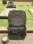 
Rose Anna BROWN,
wife,
died 14 July 1965 aged 90 years;
Arthur BROWN,
husband,
died 13 June 1969 aged 84 years;
Yarraman cemetery, Toowoomba Regional Council
