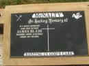 
James Blair (Jim) MCNALTY,
husband father,
died 8-12-1994 aged 58 years;
Yarraman cemetery, Toowoomba Regional Council
