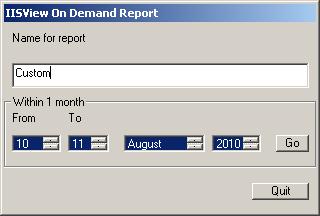 On Demand Report