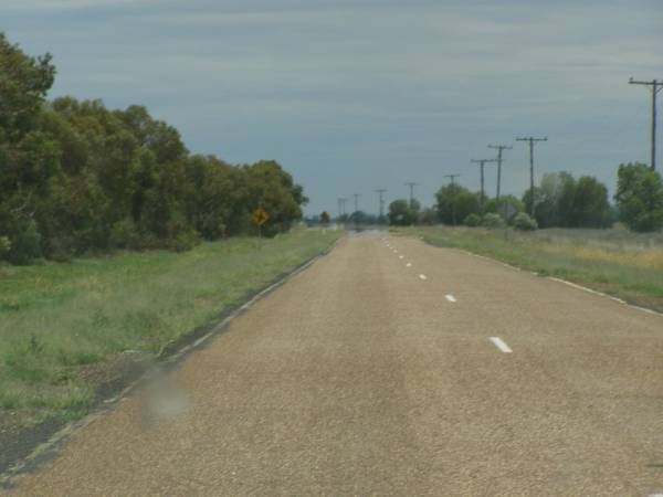 The road ahead,  | between Goondiwindi and St George, Queensland  | 