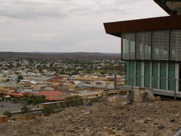 View of the town from the slag heap,  | Broken Hill, New South Wales  | 