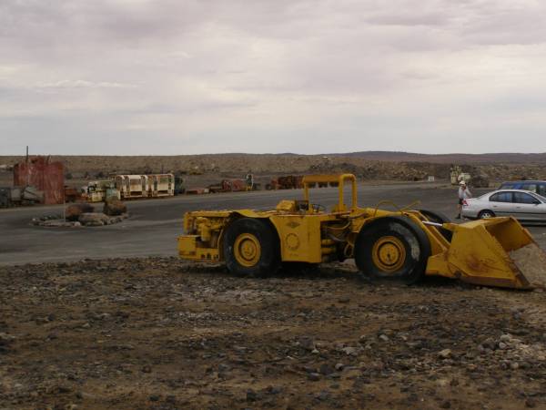 On the slag heap,  | Broken Hill, New South Wales  | 