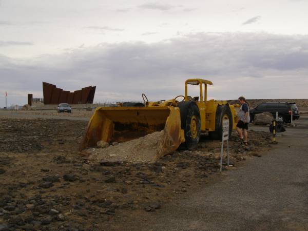 On the slag heap,  | Broken Hill, New South Wales  | 