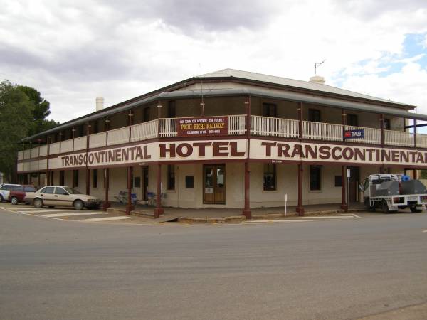 Transcontinental Hotel,  | Quorn,  | South Australia  | 