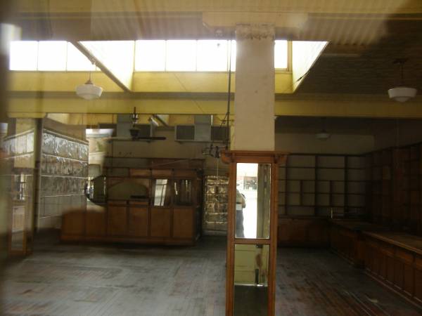 Inside the Great Northern Emporium (now closed), (Had internal flying fox).  | Quorn,  | South Australia  | 