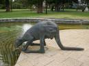 Kangaroo sculptures, Perth, Western Australia 