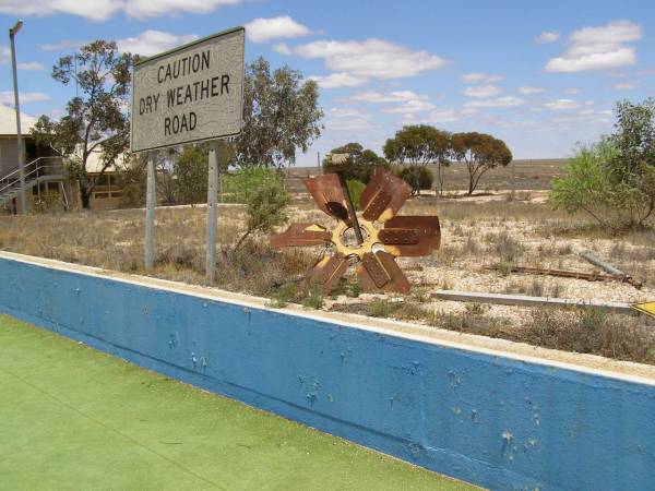 Cook, a siding on the Indian Pacific route  | and now a ghost town  | 