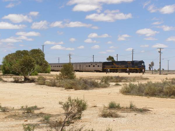 Cook, a siding on the Indian Pacific route  | and now a ghost town  | 