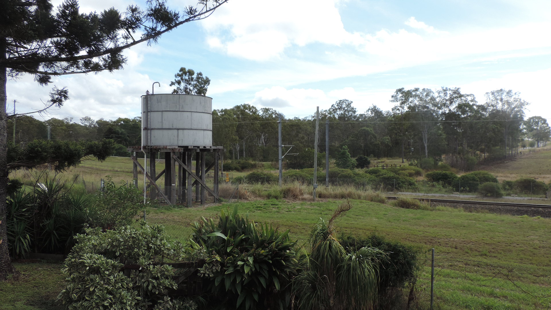 rail water tank at Rosedale