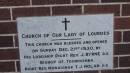 Church of Our Lady of Lourdes Catholic, Cecil Plains 
