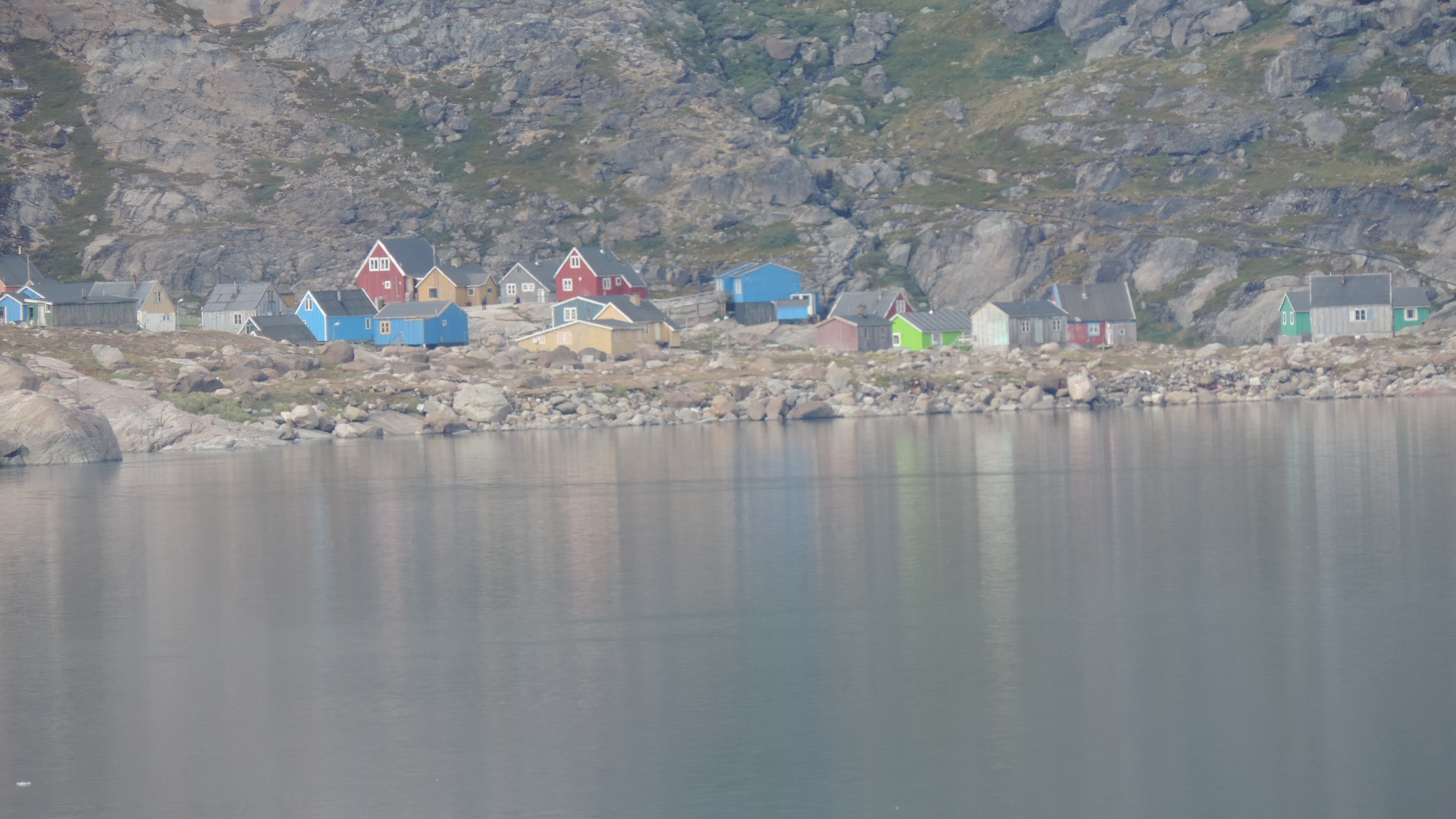 village in Prince Christian Sound