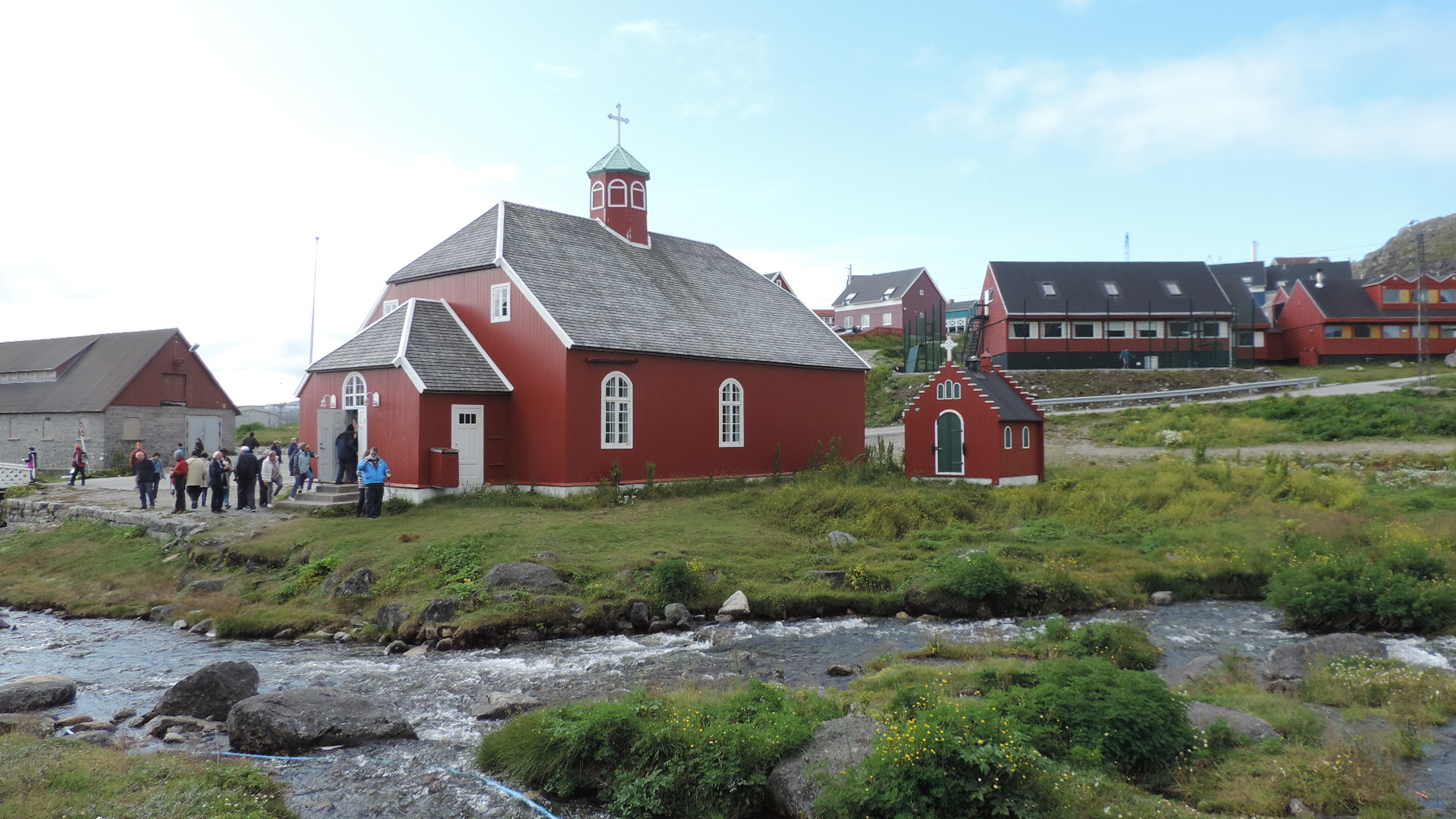 church by the river