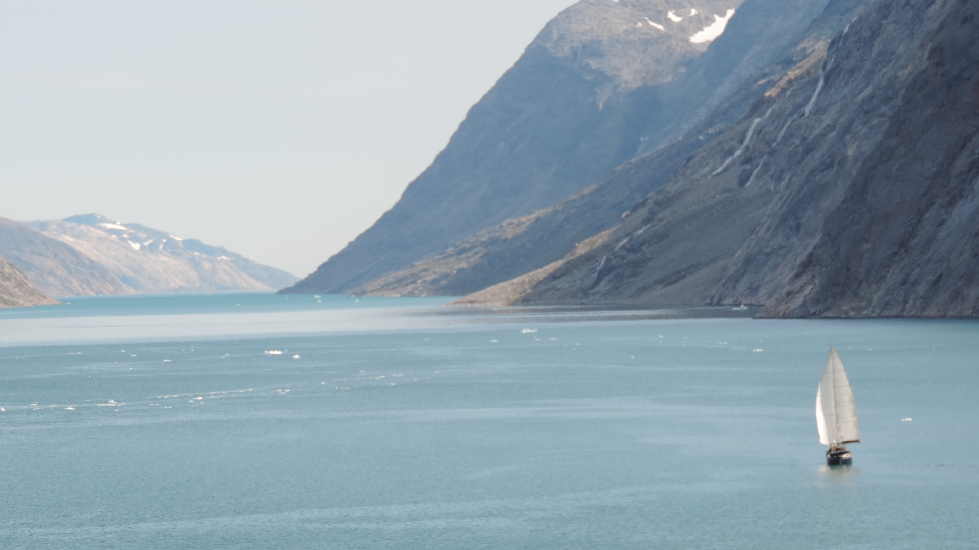 sailing through prince christian sound