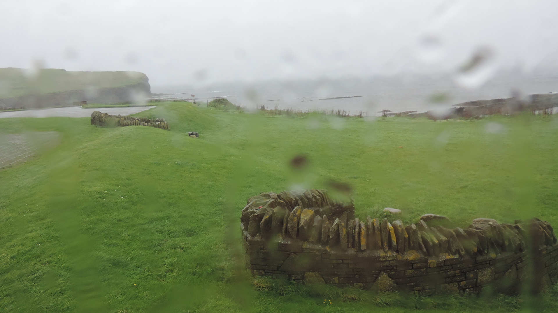 pictish or norse settlement remains at Brough of Birsay.