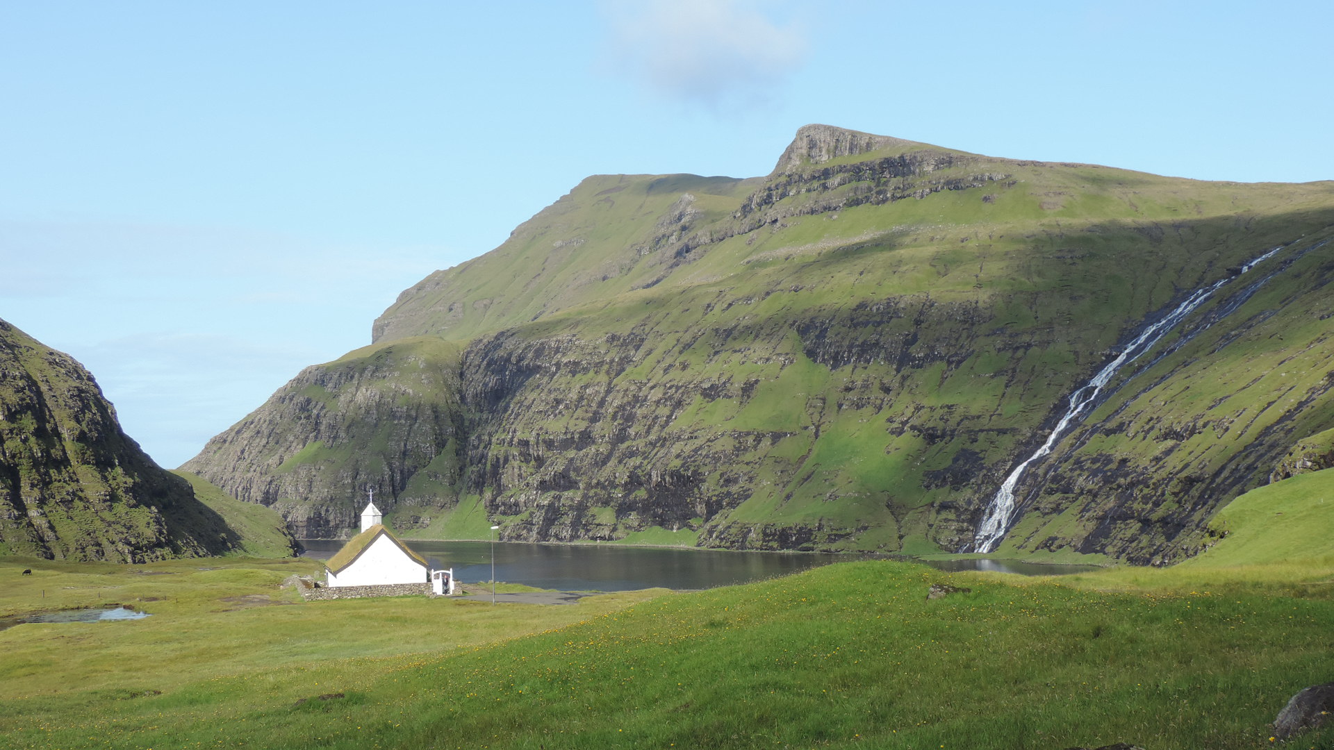 church in fijord