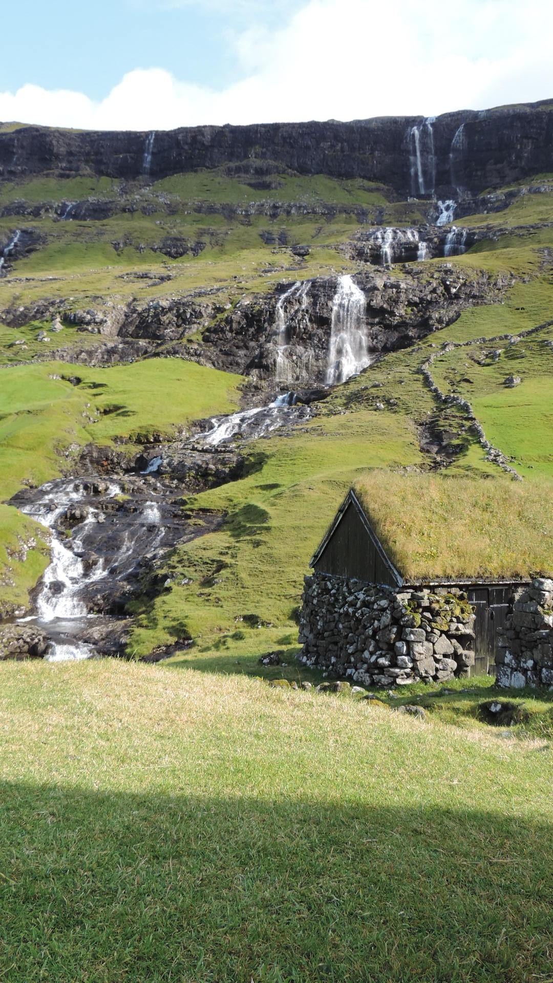 old farm building sod house