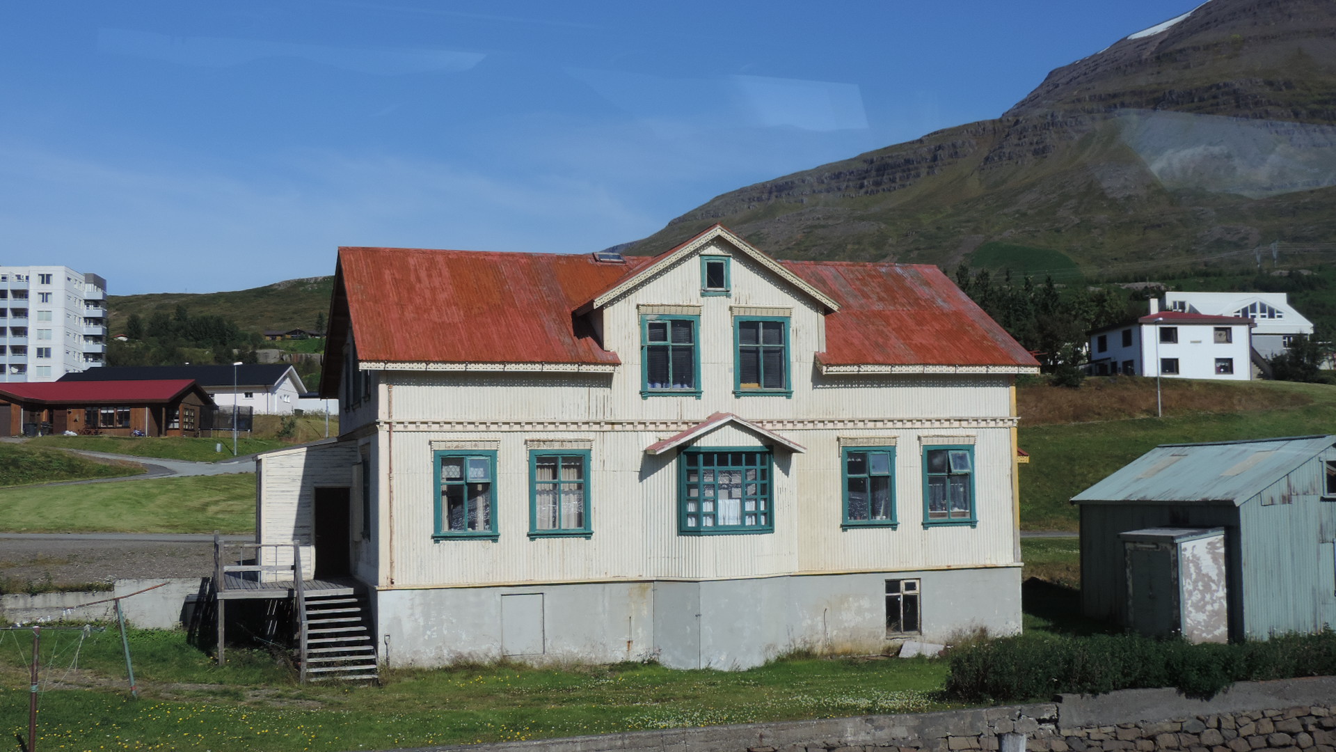 Yellow fisherman's house