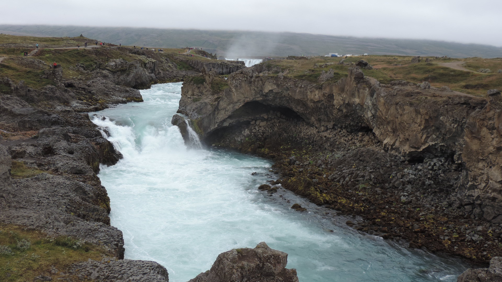 Godafoss and downstream