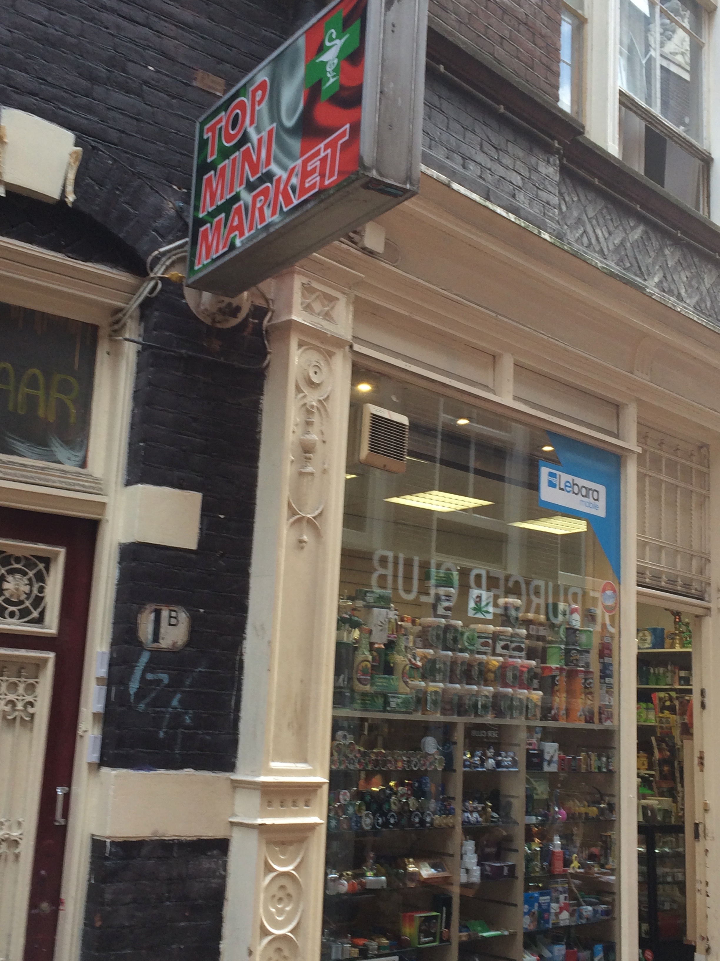 paraphernalia and seeds in corner store